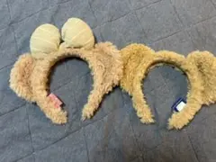 ダッフィー　シェリーメイ　カチューシャ　セット