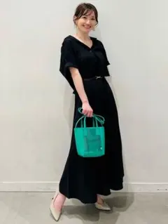 GU リネンブレンドフレアロングスカートのサムネイル