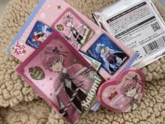 【開封のみ】すとぷり 2022年クリスマスグッツ さとみくん 缶バ＆カードセット