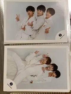 向井康二(SnowMan)高橋恭平(なにわ男子)室龍太　公式写真　4枚セット