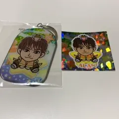 白濱亜嵐 メタルキーホルダー ステッカー 七夕 オンラインブース