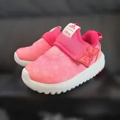 adidas Disney コラボベビーシューズ　 13サイズピンクスニーカー