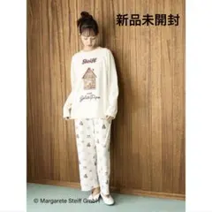 gelato pique (ジェラート ピケ) 【Steiff】総柄ロングパンツ