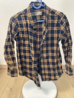 ZARA BOYS チェック柄 長袖シャツ 4/5