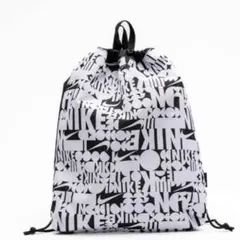 NIKE ナイキ ジムサック ナップサック スポーツバッグ ロゴ モノトーン