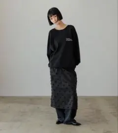 LOWRYSFARM アソートレイヤードスカート ローズ ドット シアーのサムネイル