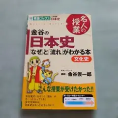 金谷の日本史「なぜ」と「流れ」がわかる本 文化史のサムネイル
