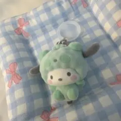 산리오 キャラクターズ フロッキー素材ポチャッコめじるし風チャーム