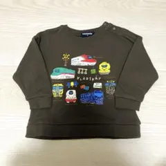 KladSkap クレードスコープ　電車柄 トレーナー 90cm