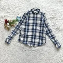 バックナンバー 長袖シャツ チェック コットン メンズ 羽織 春秋 カジュアル