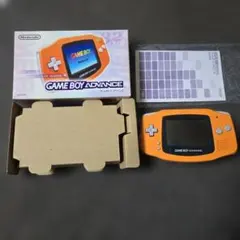 GBA ゲームボーイアドバンス IPS MAX オレンジ #30 + ケース - メルカリ