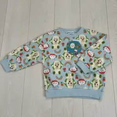 【新品タグ付き】いないいないばぁ　裏毛トレーナー100