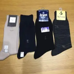 新品 紳士靴下 25㎝ 4足セット