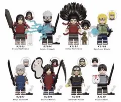 レゴ風　ナルト８体セット