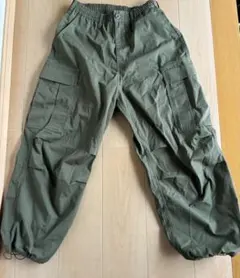 GU カーゴパンツ オリーブグリーン