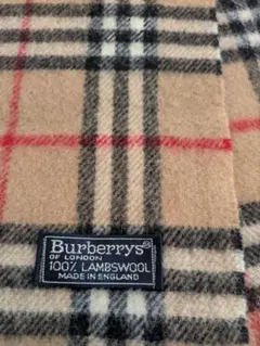 Burberrys 100% Lambswool マフラー