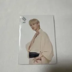 jo1 白岩瑠姫 祭り 花火 CD予約特典 トレカ