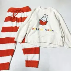 ジェラートピケ ミッフィー Dick Bruna ジャガードプルオーバー&パンツ