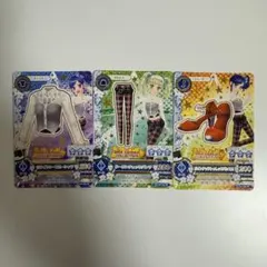 アイカツカード 霧矢あおい 藤堂ユリカ 3枚セット