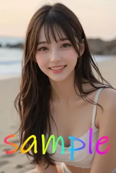 c408　AI美女　ポスター　グラビア　かわいい　下着　ランジェリー　水着