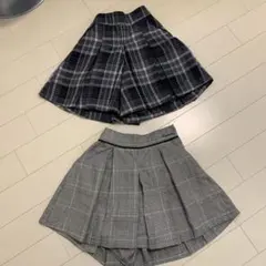 ポンポネットキュロット2枚組　140