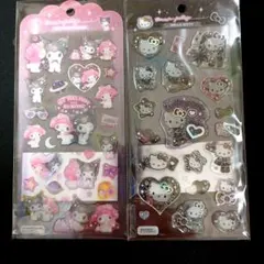 サンリオ　ドロップジェリーシール　２枚セット　マイメロ　クロミ　キティ　新品