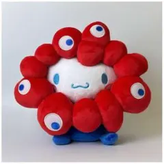 タグ付き　シナモン　なりきりミャクミャク　ぬいぐるみ　サンリオ　Mサイズ