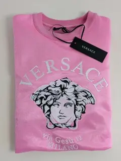 ヴェルサーチ　メデューサ　デザイン　プリント　トレーナー　スウェット 白　36 VERSACE(ヴェルサーチェ) スウェット・トレーナー(レディース