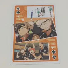 ハイキュー!! トランプ カード ♢ 池尻隼人 道宮結 - メルカリ