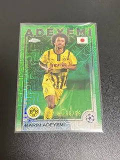 Topps Chrome カリム・アデイェミ /99 ドルトムント バルセロナ