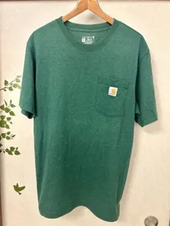 Carhartt ポケットTシャツ Mサイズ グリーン