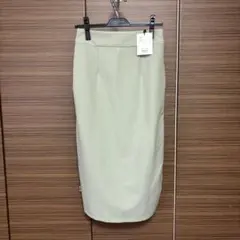 新品 タイトスカート ライトグリーン Mのサムネイル