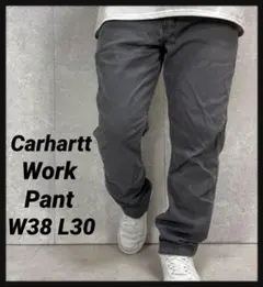 カーハート　グレー　ワークパンツ　古着　W38 L30のサムネイル