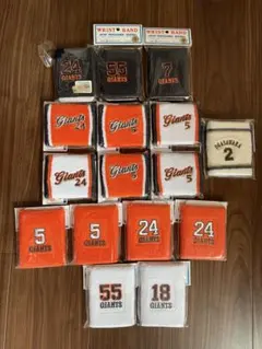 プロ野球　リストバンド　読売巨人　ジャイアンツ
