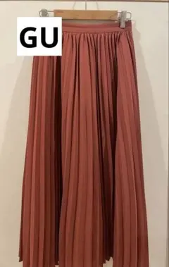 【即購入可能】　GU ロングプリーツスカート