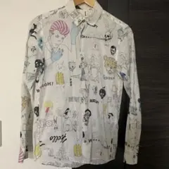 maxsix シャツ 総柄 ペイント ロック ROCKのサムネイル