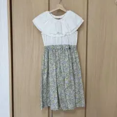 ノースリーブワンピース 160cm 花柄