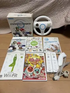 Wiiソフト／カセット　リモコン　コントローラー マリオカート　太鼓の達人