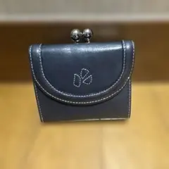 キタムラ　三つ折り財布　濃紺のサムネイル