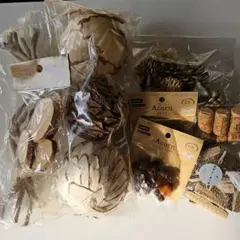 【新品】インテリアデコ用 ナチュラル素材12点 SET