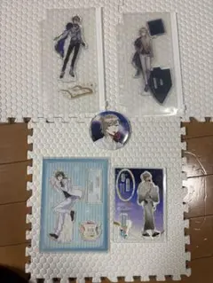 にじさんじ　叶　アクリルスタンド 4点＋缶バッジ大1点セット