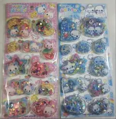 正規品 スパンコールパーティー ハッピーマーチ ぷくぷくあわわちゃん 2点セット