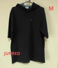 JUNRED/ジュンレッド 半袖パーカー　ネイビーのサムネイル