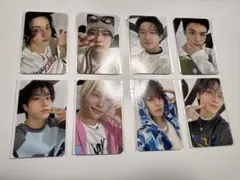 Stray Kids リアルタッチフォトカード 8種 コンプ QR トレカ