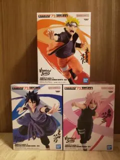 NARUTO VIBRATION STARS フィギュア ナルト サスケ サクラ
