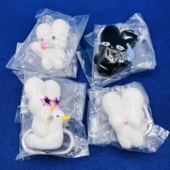 beco+81 フィギュアマスコット 第2弾 4種コンプリート しりみみうさぎ
