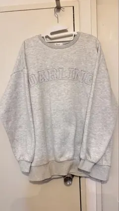 Darich DARLING ロゴ スウェット トレーナー