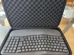 た*ん様 Logitech エルゴノミクスキーボード 本体+専用ケース