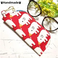 メガネケース ❦ピッグ❦レッド❦RETRO TOY❦のサムネイル