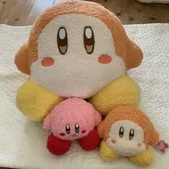 新品タグ付き 星のカービィ ワドルディ　ふわふわもっとぬいぐるみ 3点セット